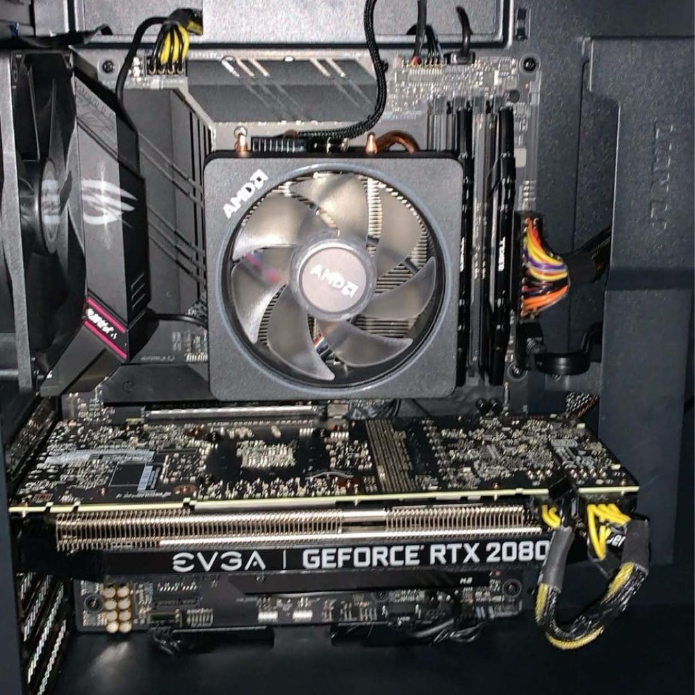 Dark classic client PC build for Aziz